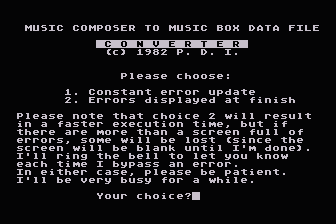 MusicBox atari screenshot
