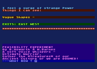 Mysterious Adventure No.  7 - Feasibility Experiment atari screenshot