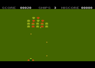 Najezdzcy z Kosmosu atari screenshot