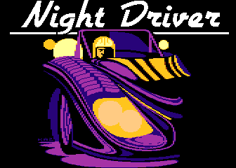 Night Driver atari screenshot