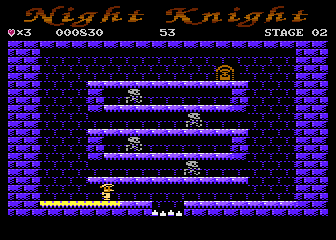 Night Knight atari screenshot