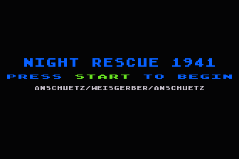 Night Rescue 1941 atari screenshot