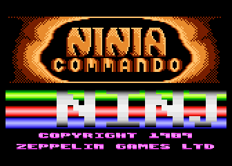 Atari 400 800 XL XE Ninja : scans, dump, download, screenshots, ads,  videos, catalog, instructions, roms