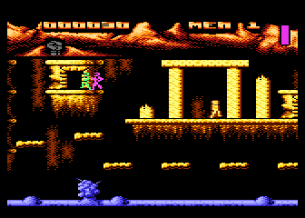 Ninja Commando atari screenshot