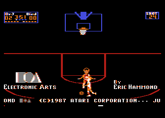 One-on-One atari screenshot
