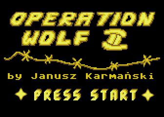 Operation Wolf II atari screenshot