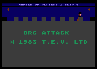 Orc Attack atari screenshot
