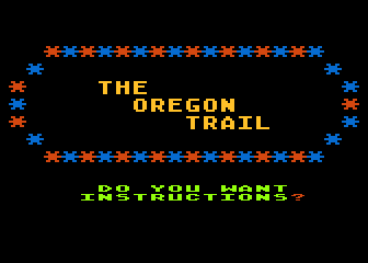 Oregon Trail (The) atari screenshot