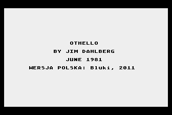Othello atari screenshot