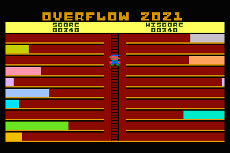 Overflow 2021 atari screenshot