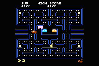 Pac-Man Arcade atari screenshot