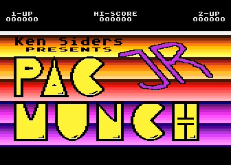Pac-Munch Jr. atari screenshot
