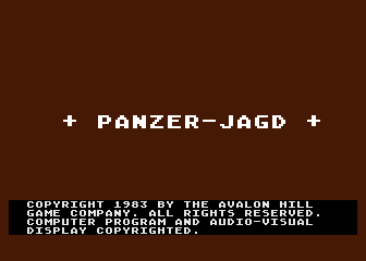 Panzer-Jagd atari screenshot