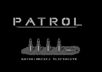 Patrol atari screenshot