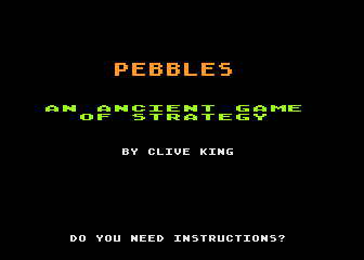 Pebbles atari screenshot