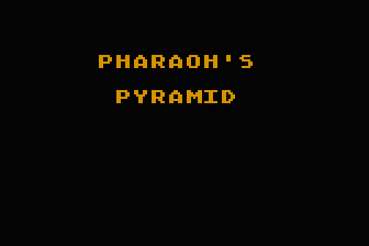 Pharaoh's Pyramid atari screenshot