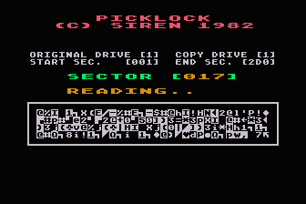Picklock atari screenshot