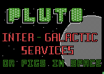 PIGS in Space atari screenshot
