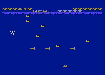 Piranha atari screenshot