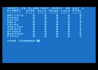 Planet Miners atari screenshot