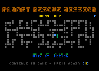 Planet Rescue Mission atari screenshot