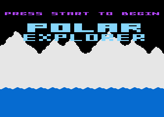Polar Explorer atari screenshot