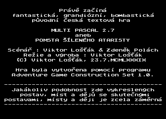 Pomsta Sileneho Ataristy atari screenshot