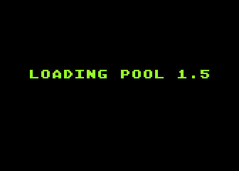 Pool 1.5 atari screenshot