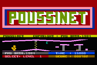 Poussinet atari screenshot