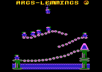 [PREV] ARGS Lemmings atari screenshot