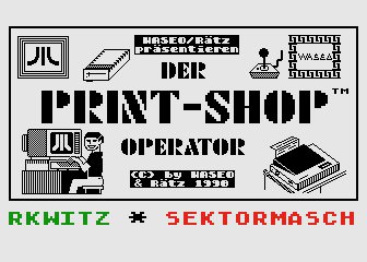 Print Shop Operator atari screenshot