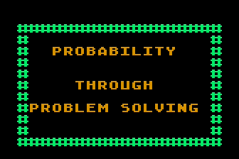 Probability through Problem Solving atari screenshot