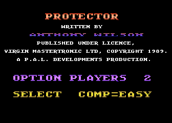 Protector atari screenshot