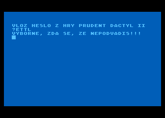 Prudent Dactyl III atari screenshot