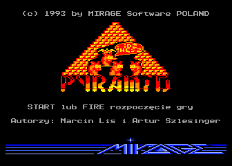 Pyramid atari screenshot
