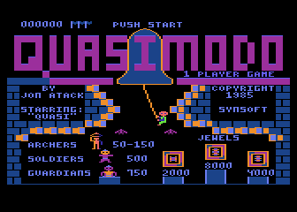 Quasimodo atari screenshot