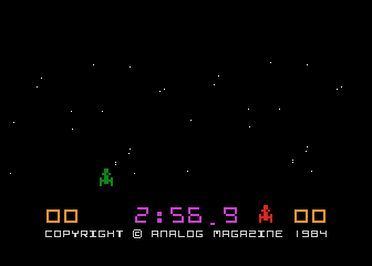 Race in Space atari screenshot