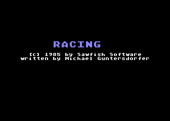 Racing atari screenshot