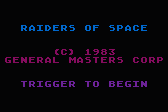 Raiders of Space atari screenshot