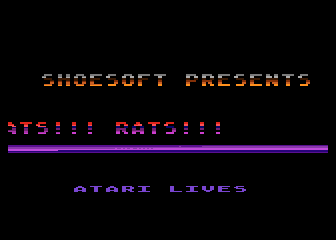 Rats! Rats! Rats! atari screenshot