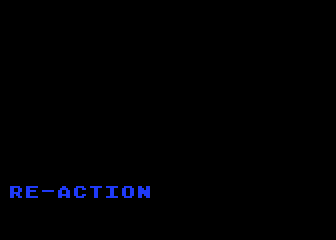Re-Action atari screenshot