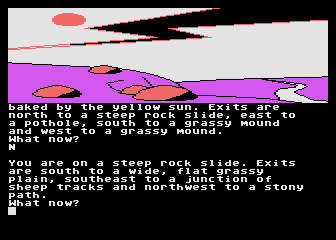 Red Moon atari screenshot