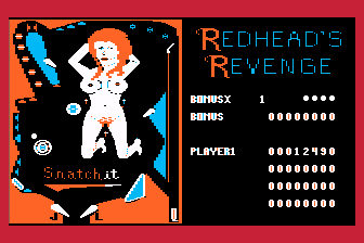 Redhead's Revenge atari screenshot
