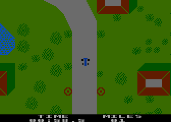 Road Race atari screenshot