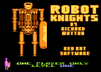 Robot Knights atari screenshot