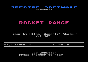 Rocket Dance atari screenshot