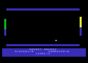Rocket Hockey atari screenshot