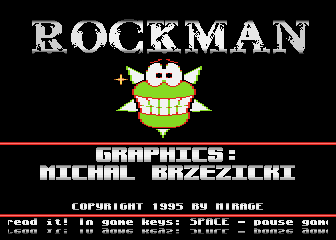 Rockman atari screenshot