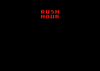 Rush Hour atari screenshot