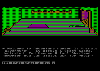 SAGA No.  2 - Pirate Adventure atari screenshot